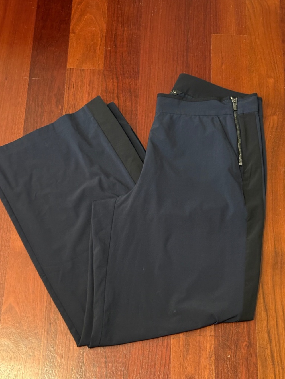 Athleta Gramercy Track Trousers Wide Leg Performance Pants
